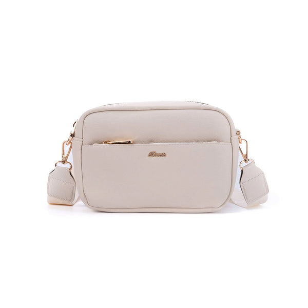Bolso Atena Shero's  bolsos y carteras a la moda eco sostenibles  Crema