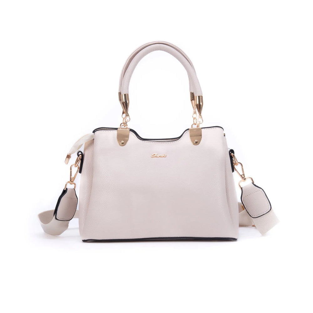 Bolso Capri Shero's  bolsos y carteras a la moda eco sostenibles  Crema