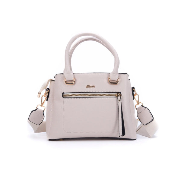 Bolso Livia Shero's  bolsos y carteras a la moda eco sostenibles  Crema