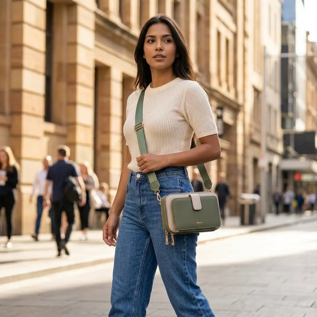 Bolso Taylor Shero's  bolsos y carteras a la moda eco sostenibles 