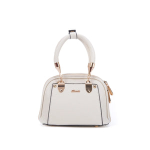 Cartera Vittoria Shero's  bolsos y carteras a la moda eco sostenibles  Crema