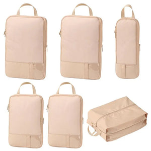 Kit Viajero X6 Piezas Shero's  bolsos y carteras a la moda eco sostenibles 