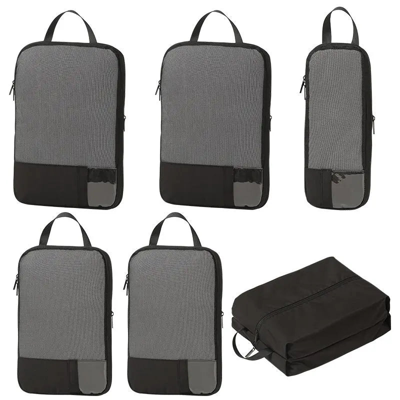 Kit Viajero X6 Piezas Shero's  bolsos y carteras a la moda eco sostenibles 