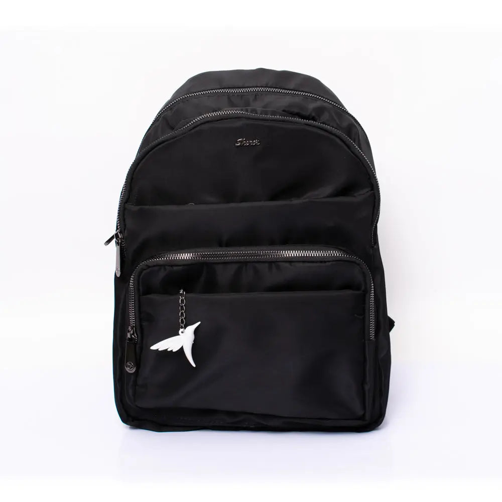 Morral Cambridge Shero's  bolsos y carteras a la moda eco sostenibles  morral-cambridge-negro