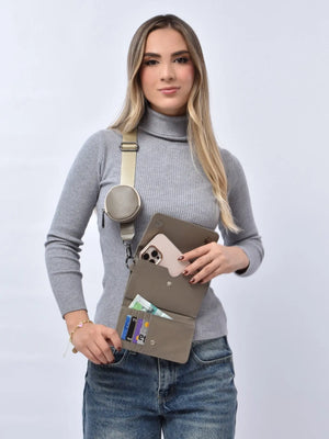 Portacelular Ibiza Shero's  bolsos y carteras a la moda eco sostenibles 