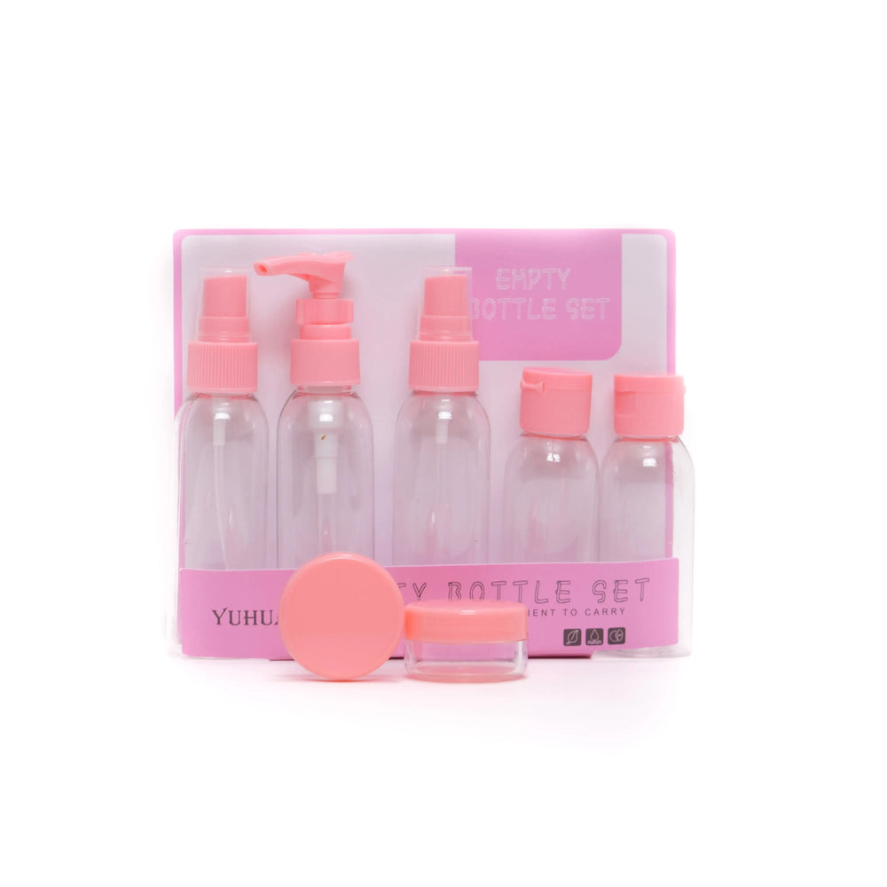 Set de botellas recargables Shero's  bolsos y carteras a la moda eco sostenibles  Rosado